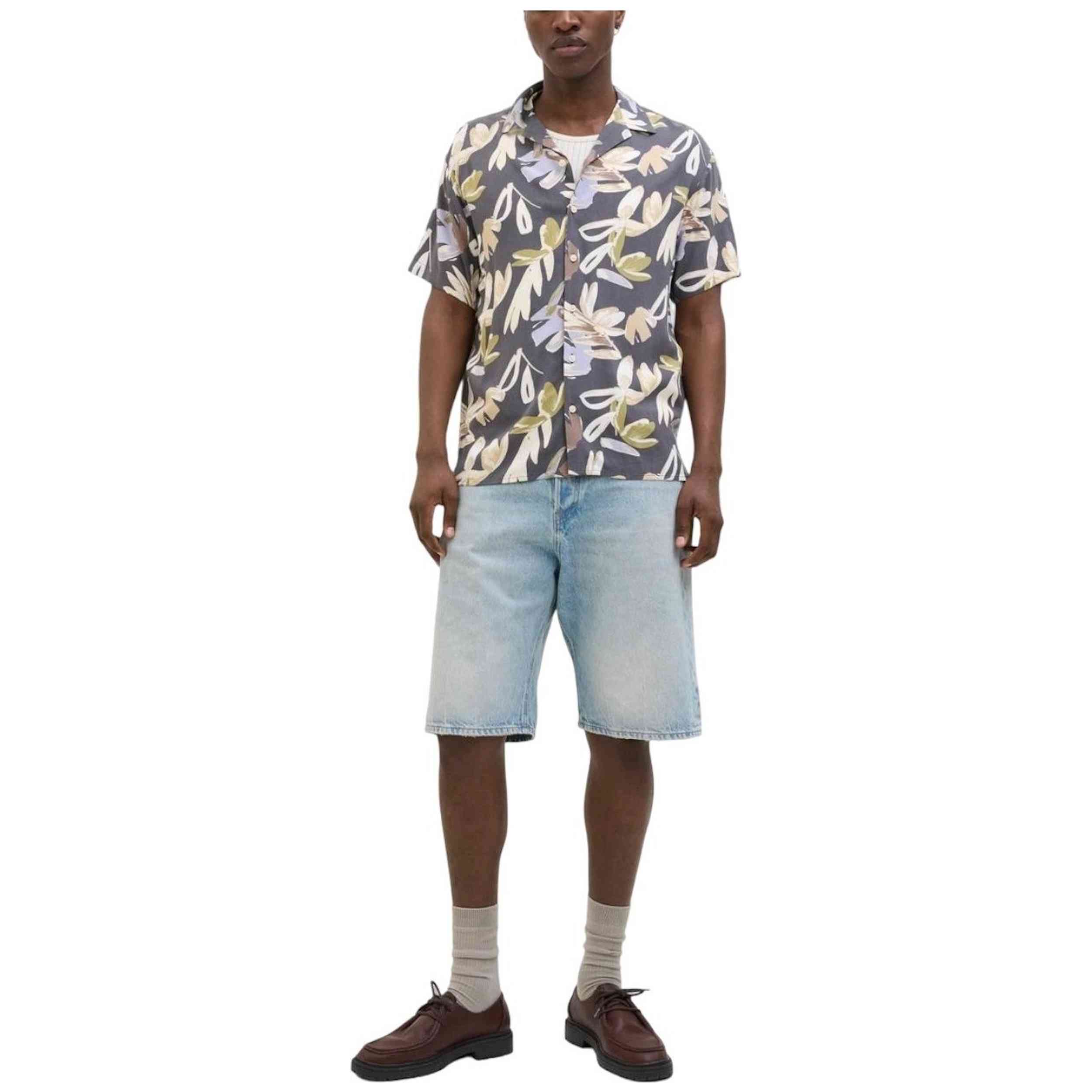 Camisa Jack & Jones modelo 12271111-BLAN para Hombre en color Gris