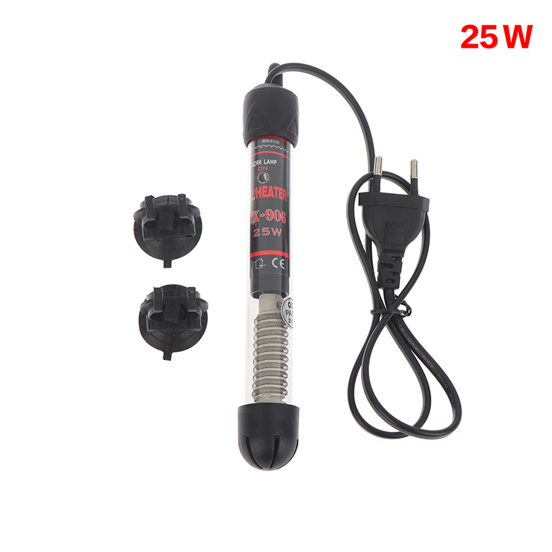 TK Calefactor De Acuario Submersible Con Termostato De Temperatura Ajustable EU Plug 25-300W Para Tanque De Peces Y Agua