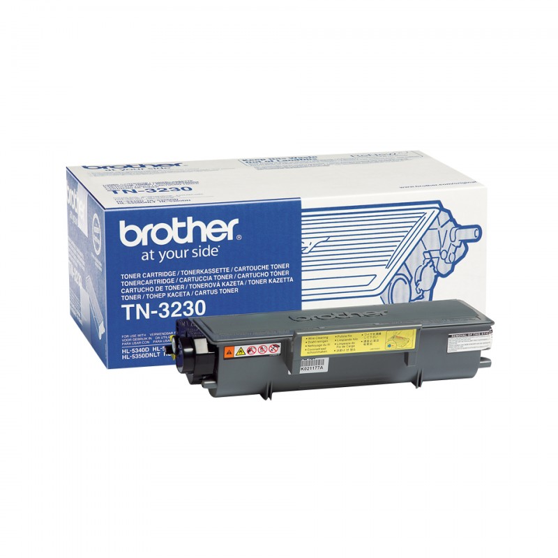 Brother - TN-3230 cartucho de tóner 1 pieza(s) Original Negro TN-3230