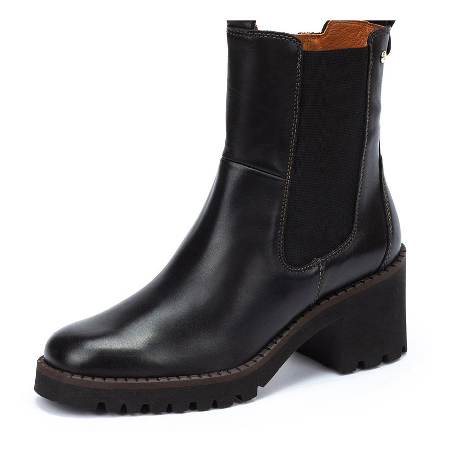 Pikolinos Botín Negro Viella W6D-8627-000 , para Mujer