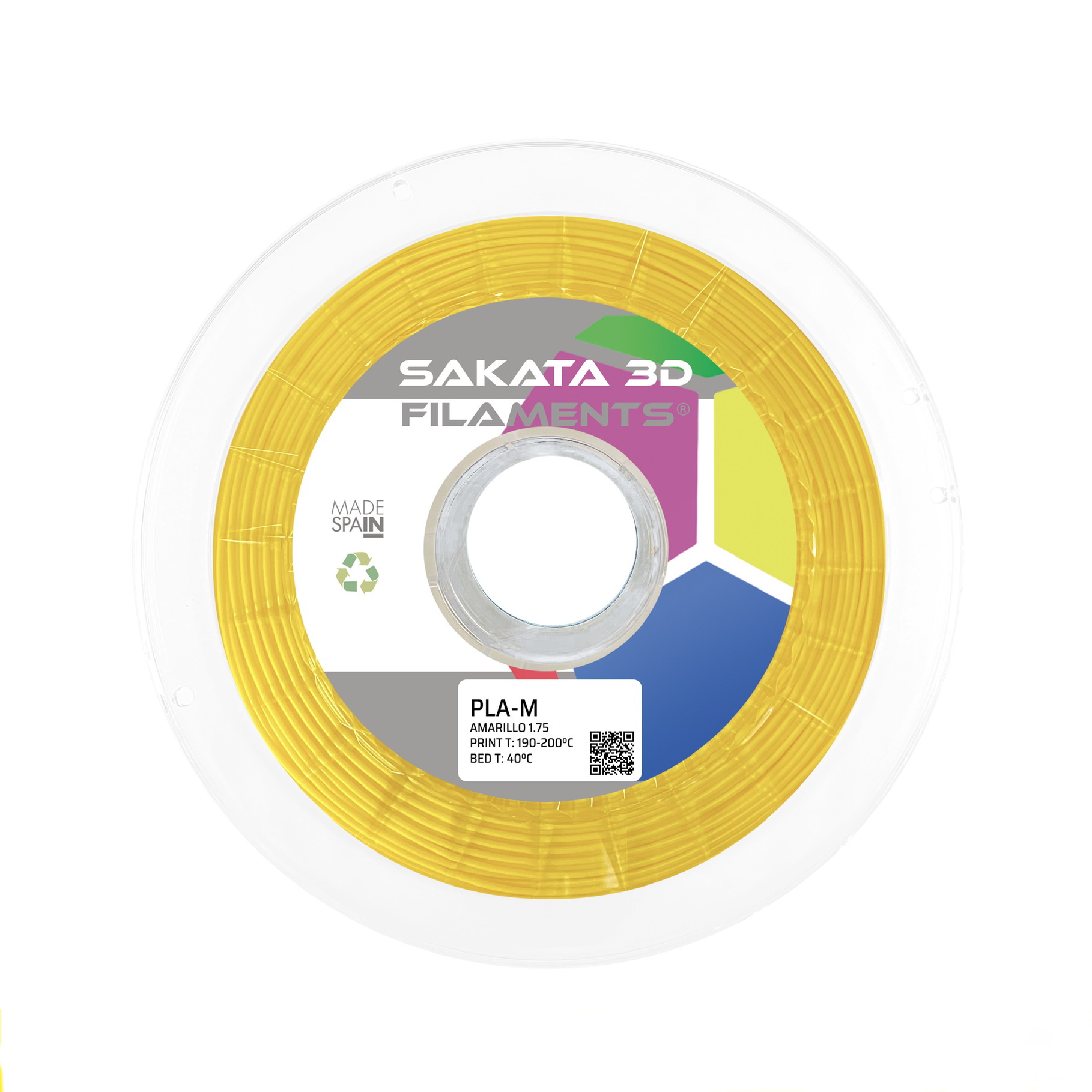 PLA-M  1Kg  1,75mm  Mate  Ausencia Total de Brillo  Gran Facilidad de Impresión  Directo de Fabrica  Materiales de Impresion 3D  Marca SAKATA 3D  Impresora 3D  Filamento 3D