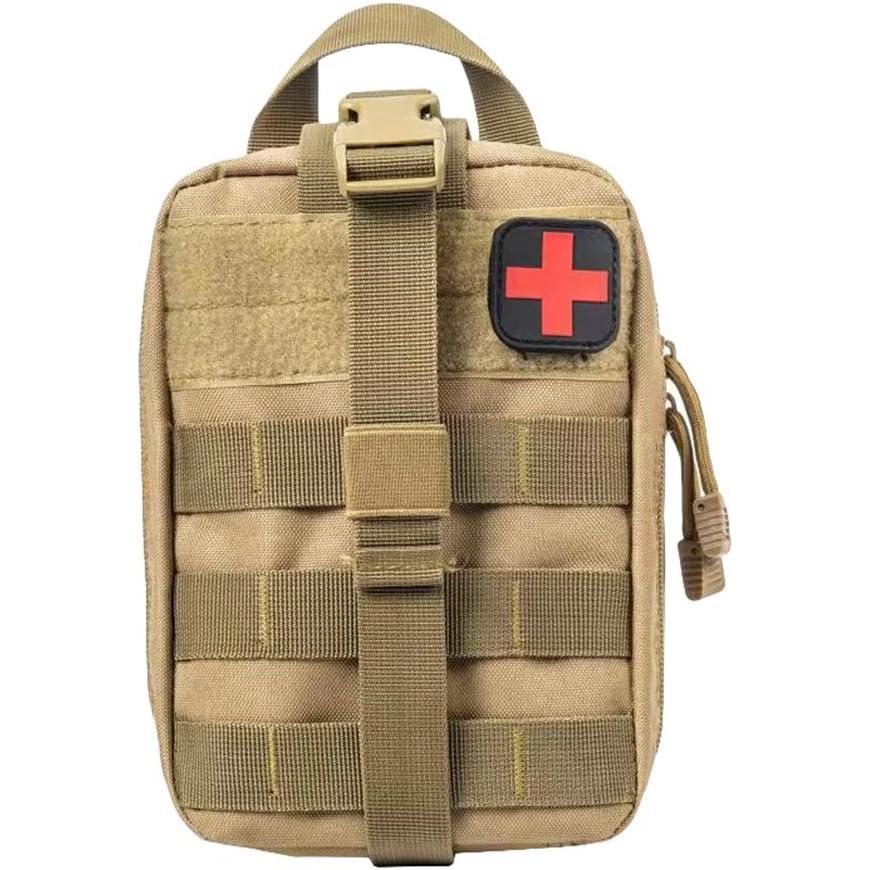 Prowalk - Bolsa tactica para cintura o colgar en mochila militar con sistema molle EDC, riñonera para llevar primeros auxilios u otros objetos de supervivencia como herramientas en tus acampadas ,rutas de montañismo que tu aventura sea más segura