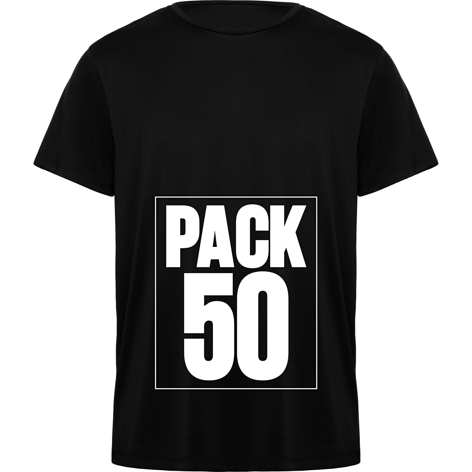 PACK 50 | Camiseta Técnica Premium | Poliéster | Roly