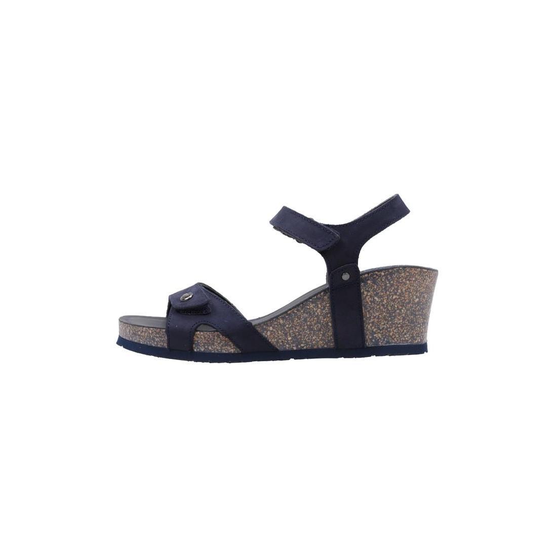 Panama Jack JULIA BASICS B10 SANDALIA CON CUÑA mujer Azul