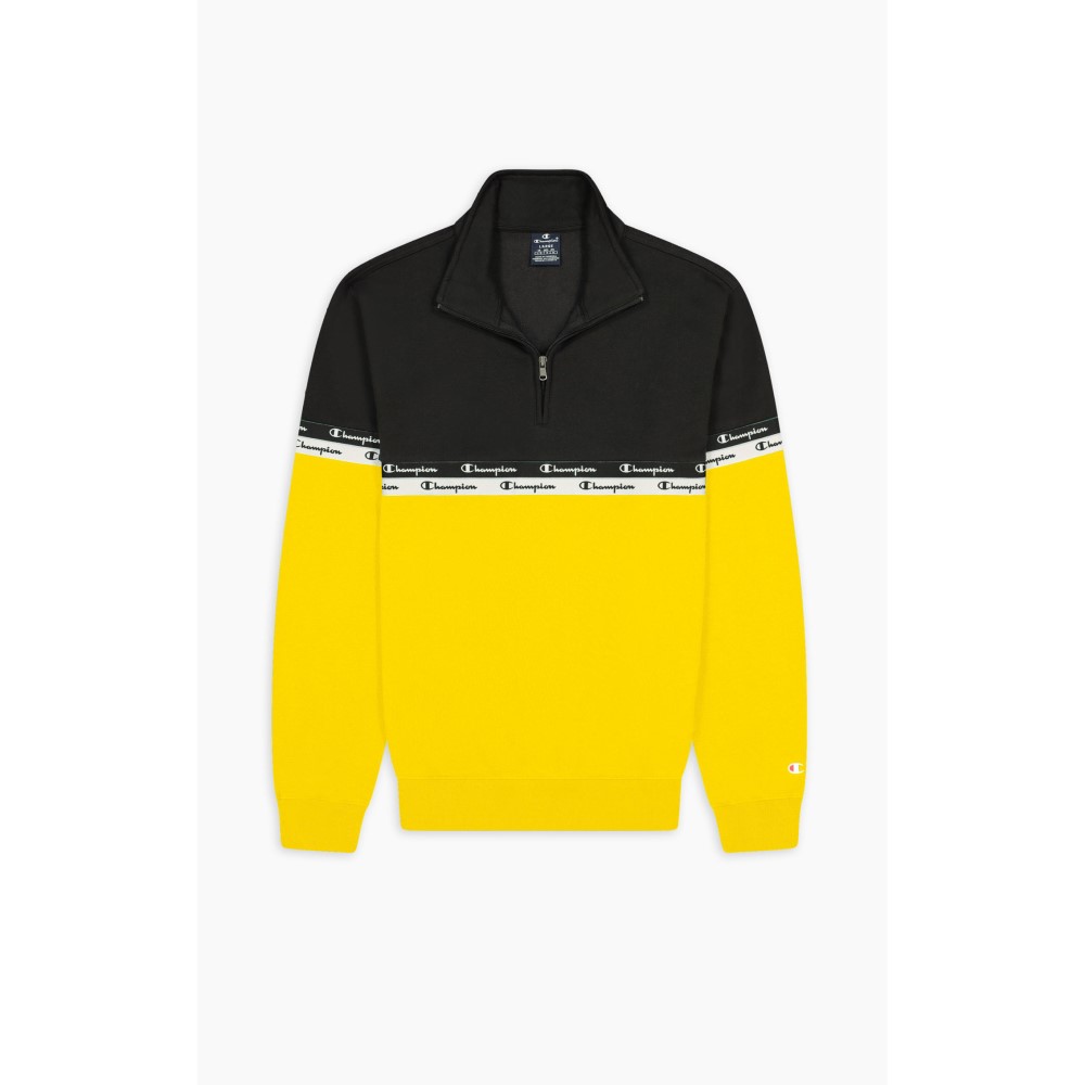Champion Half Zip Sweatshirt  Casual Fitness Outlet Hombre Sudaderas y Vestidos