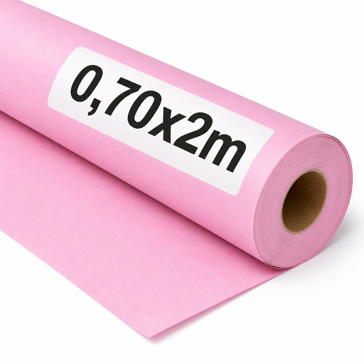 OFITURIA Papel Kraft Blanco - Rollo 0,70x2m - Papel de Embalaje y Regalo - Manualidades y Patrones de Costura - Resistente y Fácil de Cortar