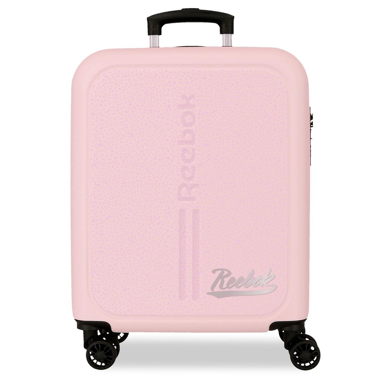 Maleta de cabina Reebok Monroe rosa claro 40x55x20 cm