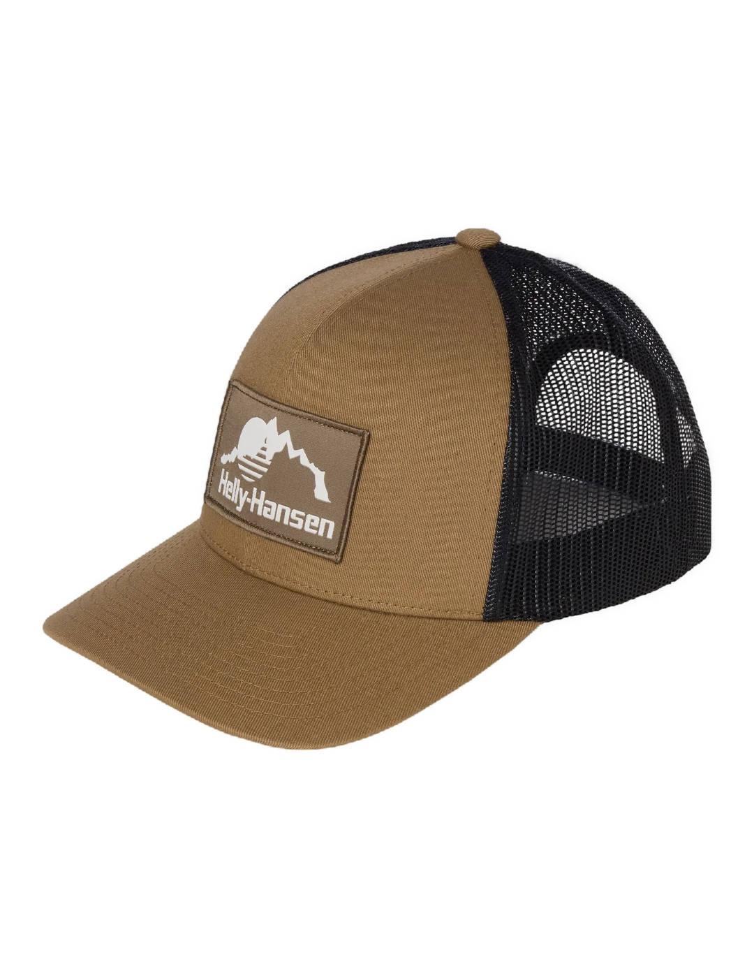 Gorra Helly Hansen Trucker marrón de hombre-&