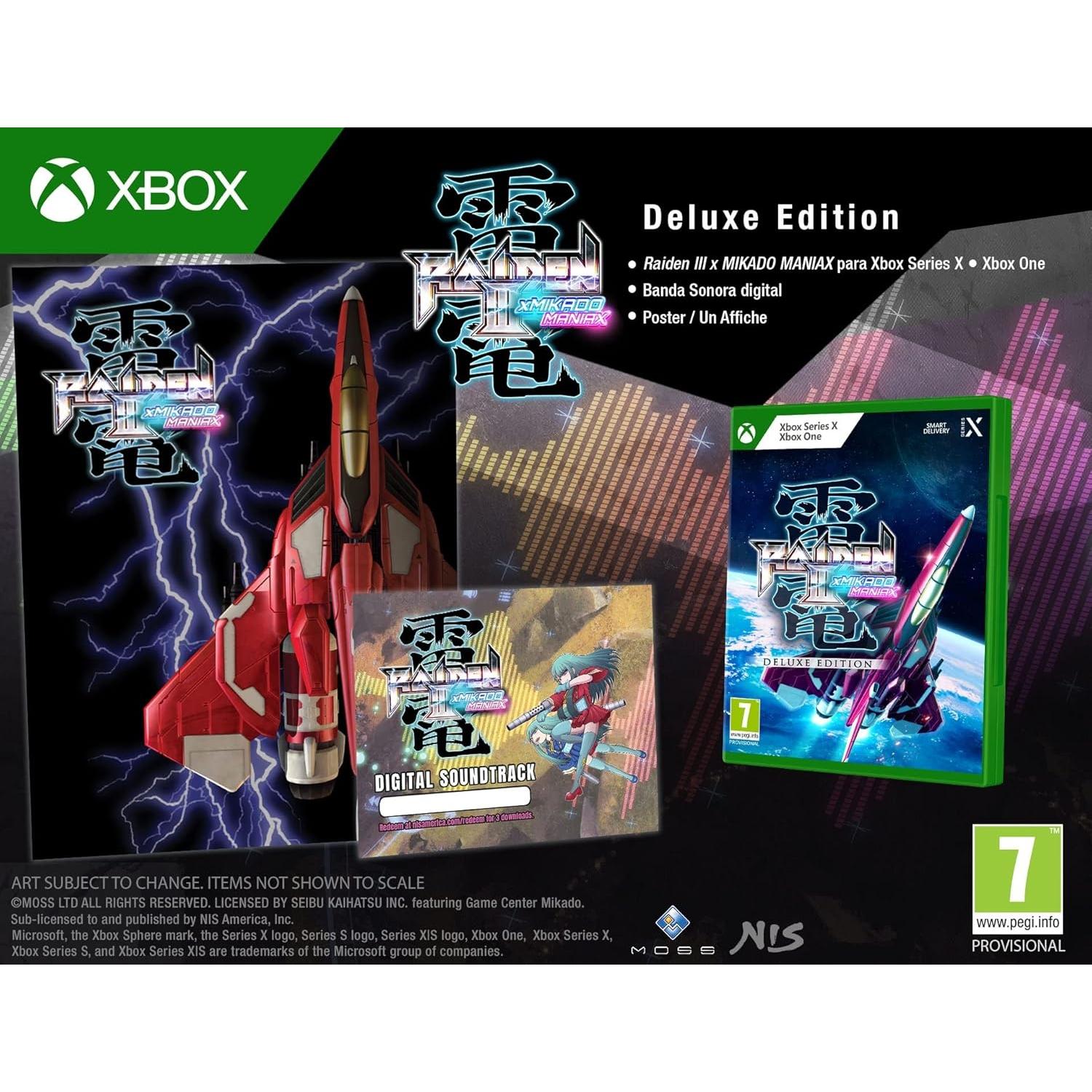 Raiden Iii X Mikado Maniax Deluxe Edition Juego para Consola Microsoft XBOX Series X [PAL ESPAÑA]