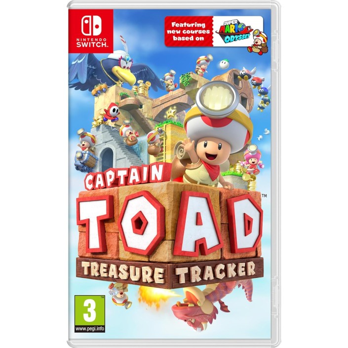 Juego Captain Toad: Treasure Tracker para Nintendo Switch PAL EU - Nuevo Original Precintado