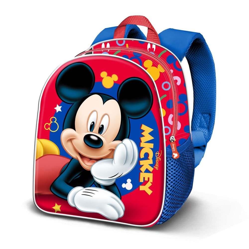 KARACTERMANIA MOCHILA GUARDERIA 3D ELITE MICKEY MOUSE BUDDY BUDDY 10x25x30 Cms.