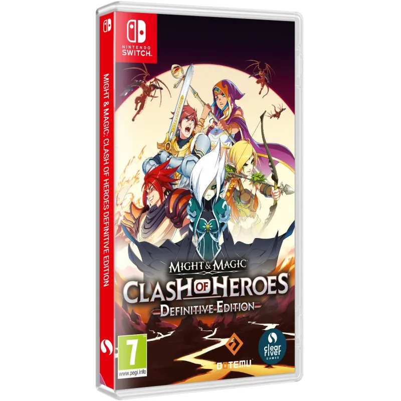 MIGHT & MAGIC CLASH OF HEROES DEFINITIVE EDITION SWITCH JUEGO FÍSICO PARA NINTENDO SWITCH VERSIÓN ESPAÑOLA GARANTÍA EUROPEA     VERSIÓN ESPAÑOLA GARANTÍA EU