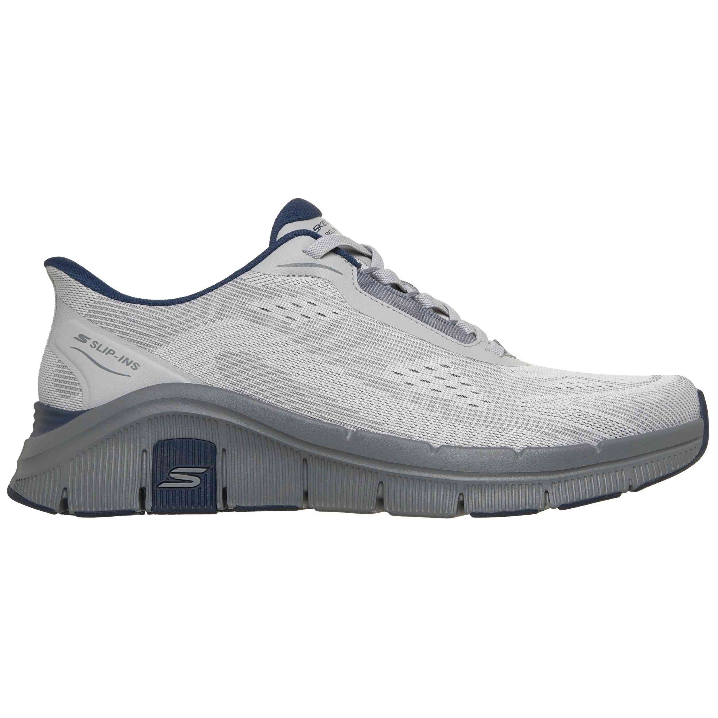 Zapatillas Skechers modelo Slip-ins Relaxed Fit: Flex - Zayder para Hombre en color Gris