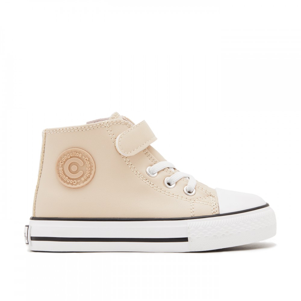 Zapatillas de lona niña B&W 283119 BEIG BOTA SNEAKERS  BEIG 36664 25I