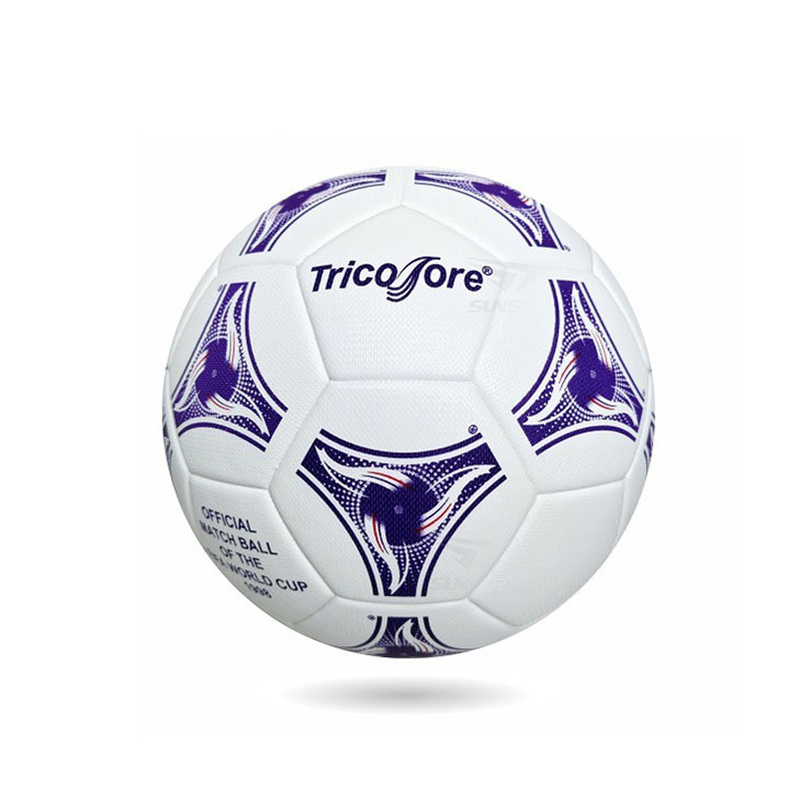 Balón de fútbol profesional tamaño 5 de la serie Mundial, confeccionado con cuero sintético pegado. Diseñado para jóvenes y adultos, apto tanto para partidos como para entrenamientos, incluyendo el uso por parte de estudiantes.