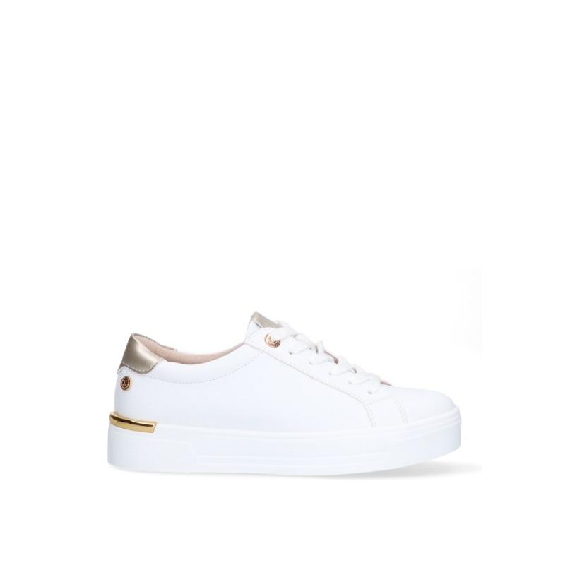 Zapatillas Basico Xti - Mujer - Suela Plana - Modelo 143127 - Color Oro