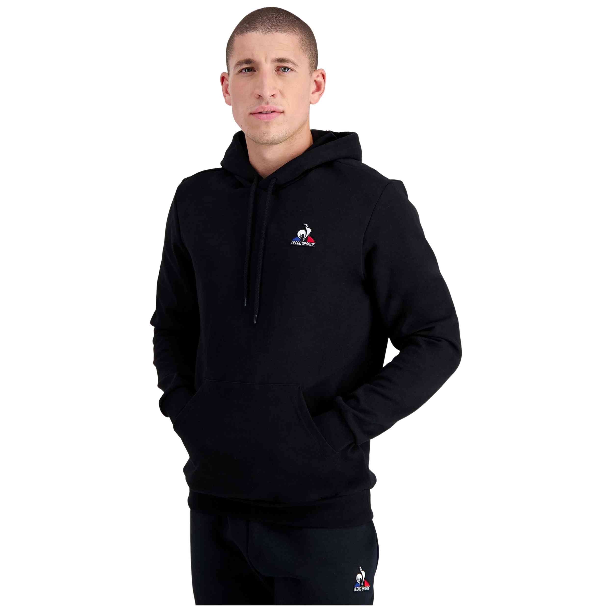 Sudadera Con Capucha Le Coq Sportif modelo 2310554 para Hombre en color Negro