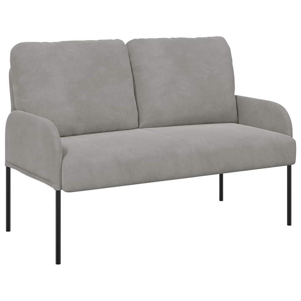 vidaXL Sofás con cojín 110cm Madera contrachapada Multicolor