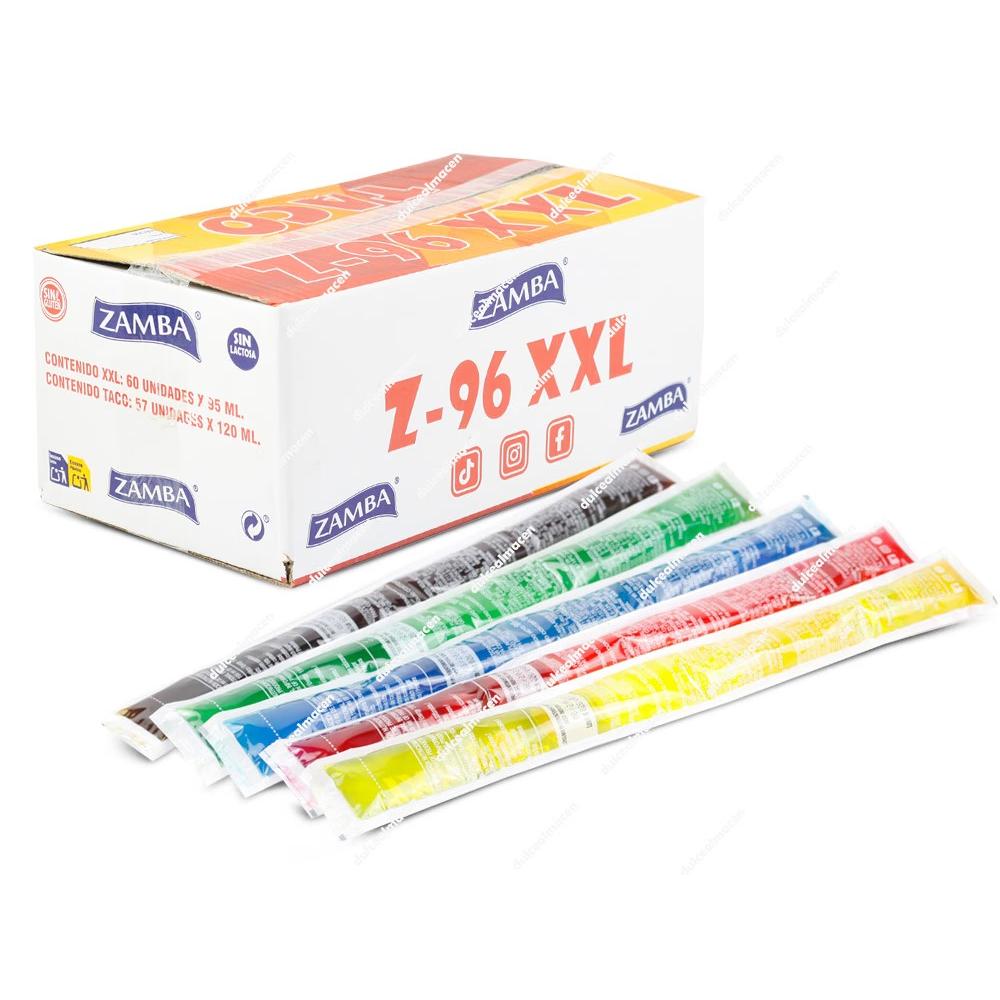 Zamba Z-96 XXL Flash Surtido Largo 60 Uds | Polo De Hielo