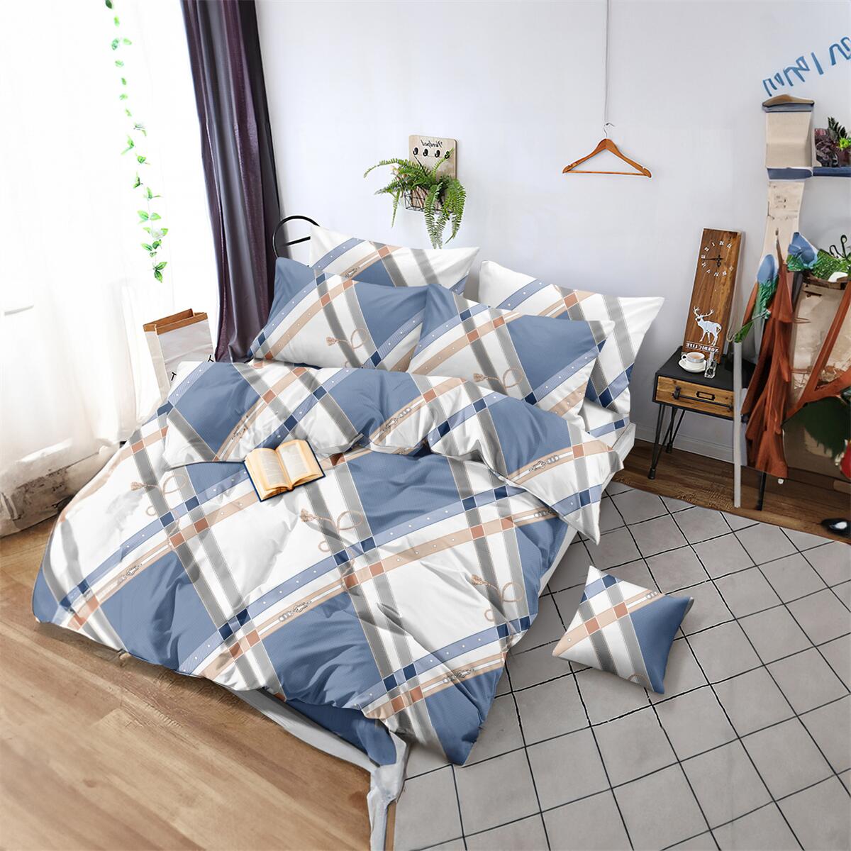 PLSS HOME Juego Funda Nórdico Microfibra Hipoalergénica Cama 90-180cm - Variedad de Colores - Lavable a Máquina