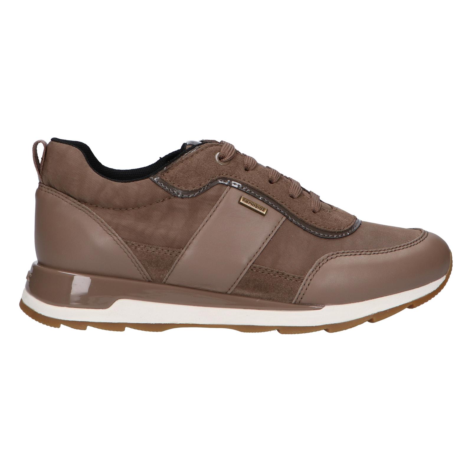 Geox d04lya 085fu d new aneko c5005 dk beige women's sneakers