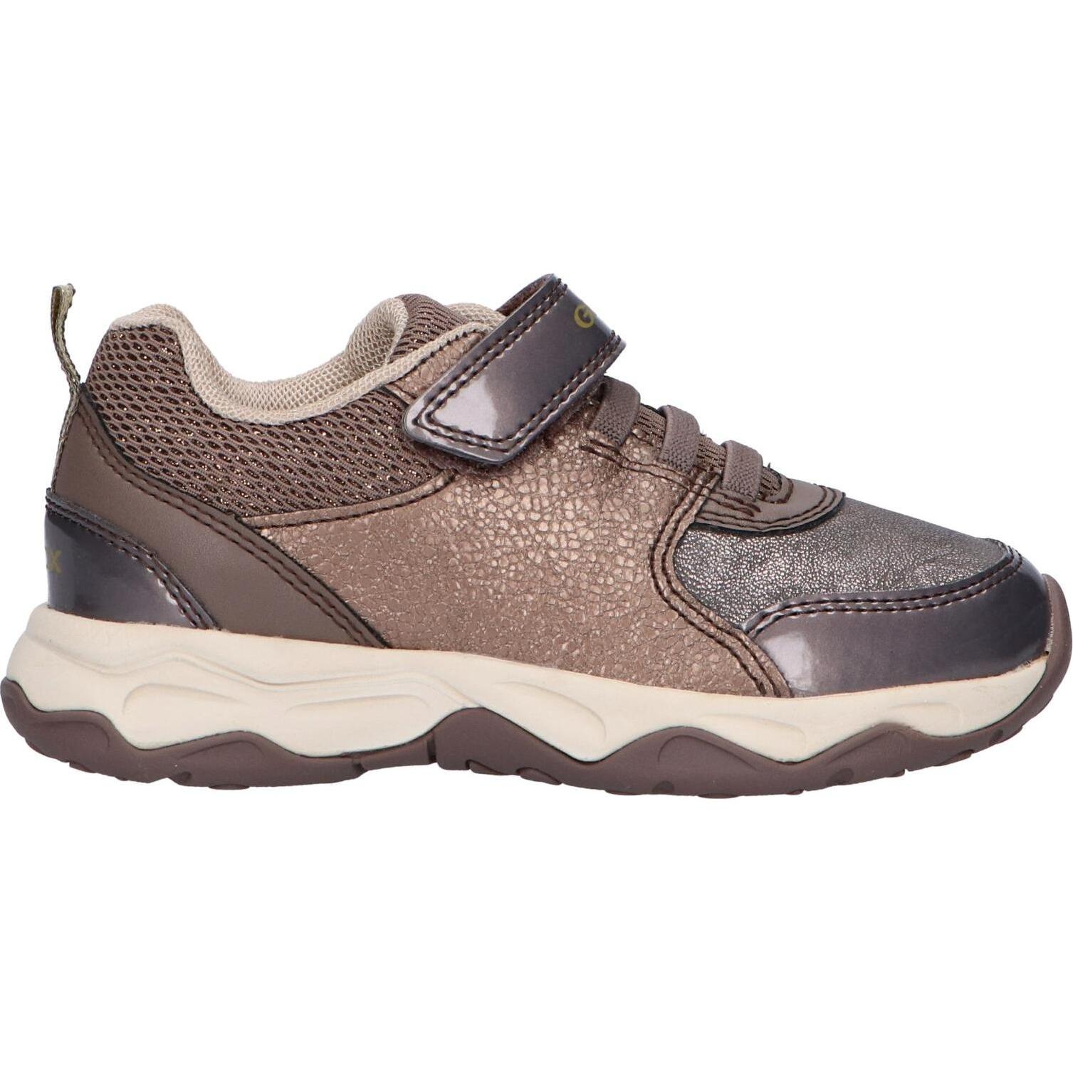 GEOX J04CMB 0PVEW J CALCO C9006 SMOKE Girls Sneakers