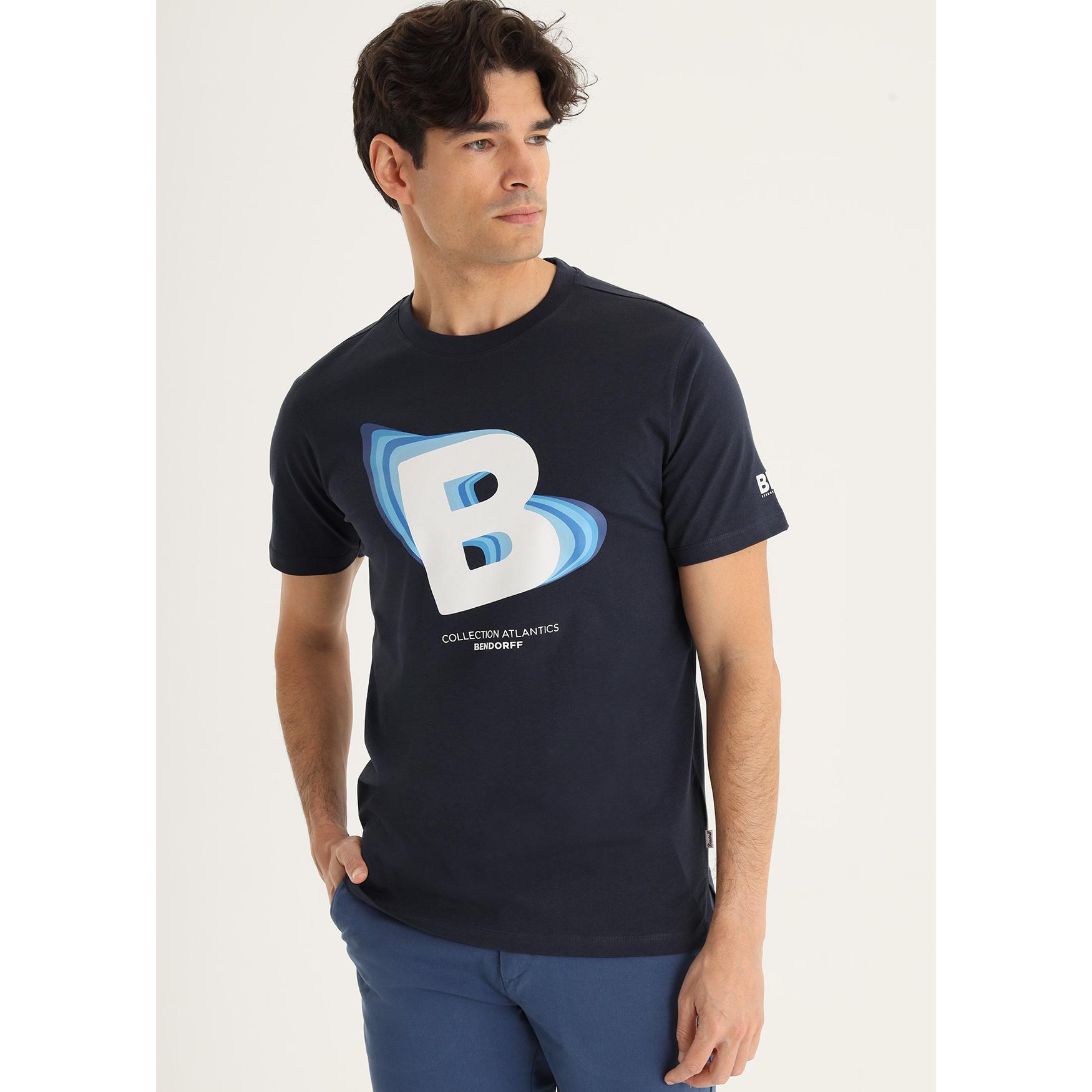 Camiseta de manga corta grafica logo