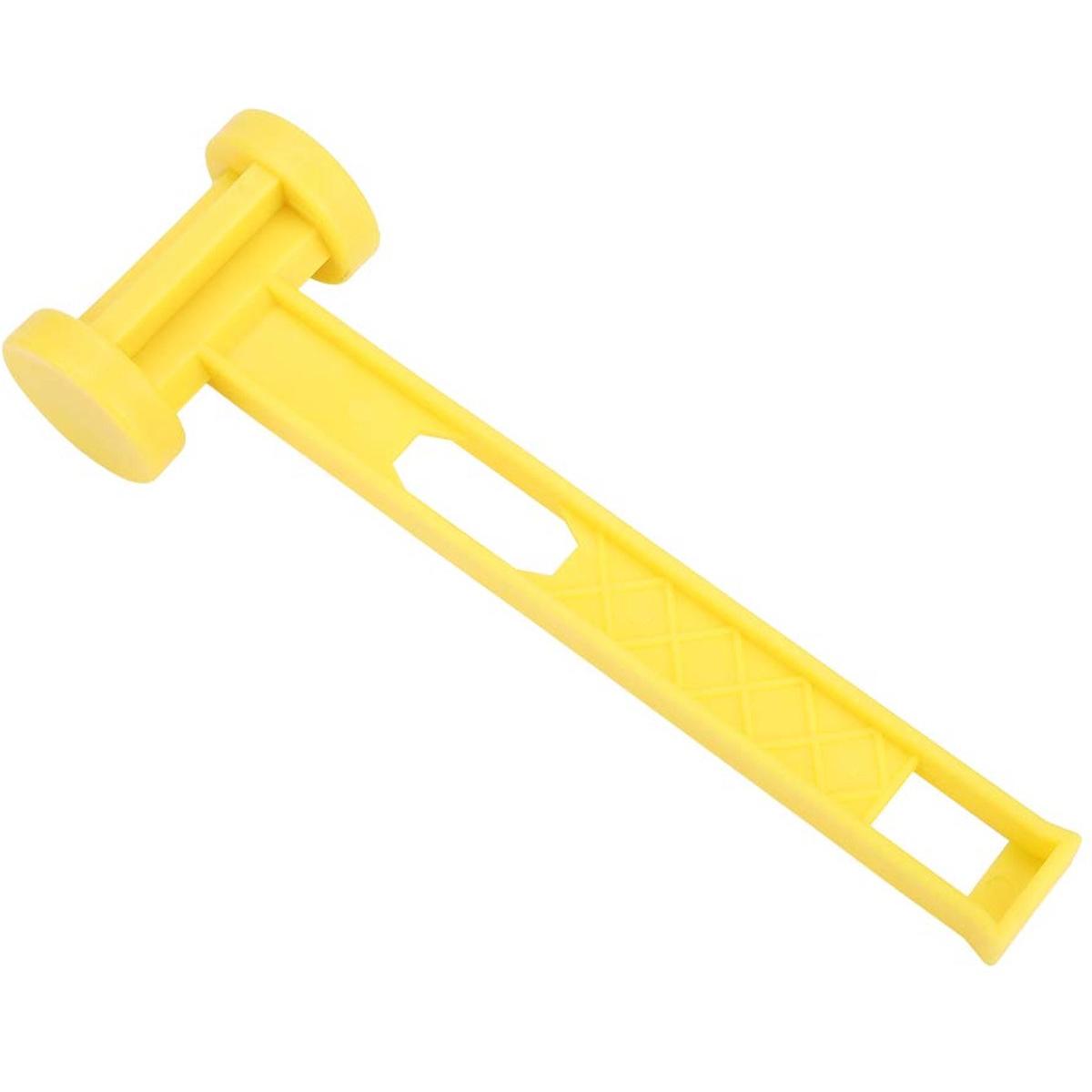 Martillo para tiendas de campaña - Martillo de tierra multifuncional - Tiendas de campaña y accesorios - Accesorios para exteriores - Martillo de plástico - Estacas para tiendas de campaña - Adecuado para construcción, montañismo, barbacoas, ayuda humanit