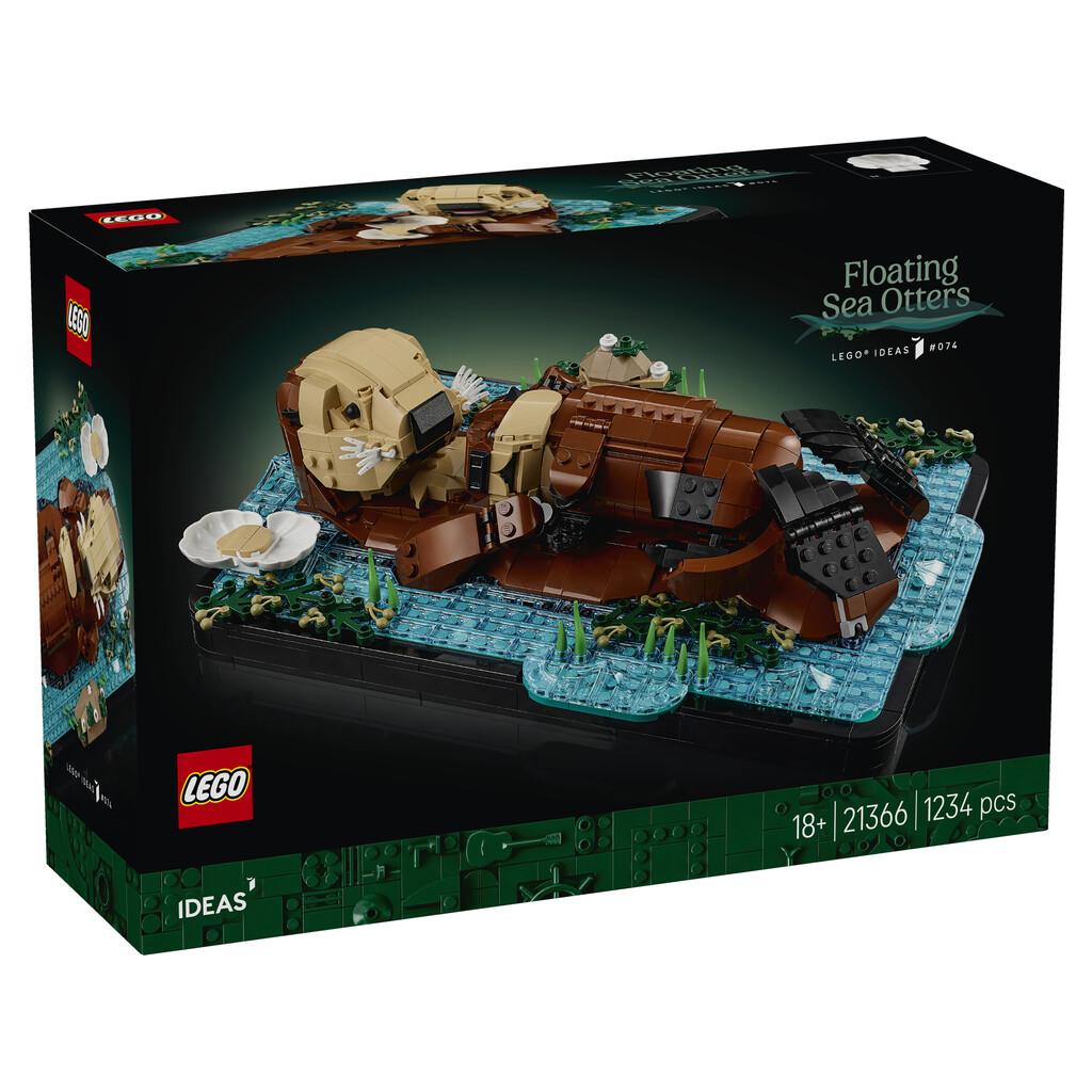 Lego Ideas Nutrias Marinas a Flote Juguetes LEGO