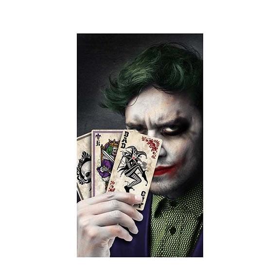 GUIRCA | Juego de Cartas de Broma Mr Smile para Adultos, Set de 12 Cartas Tamaño 11x20 cm, Diseño Divertido y Original para Fiestas Temáticas, Halloween, Carnaval y Celebraciones