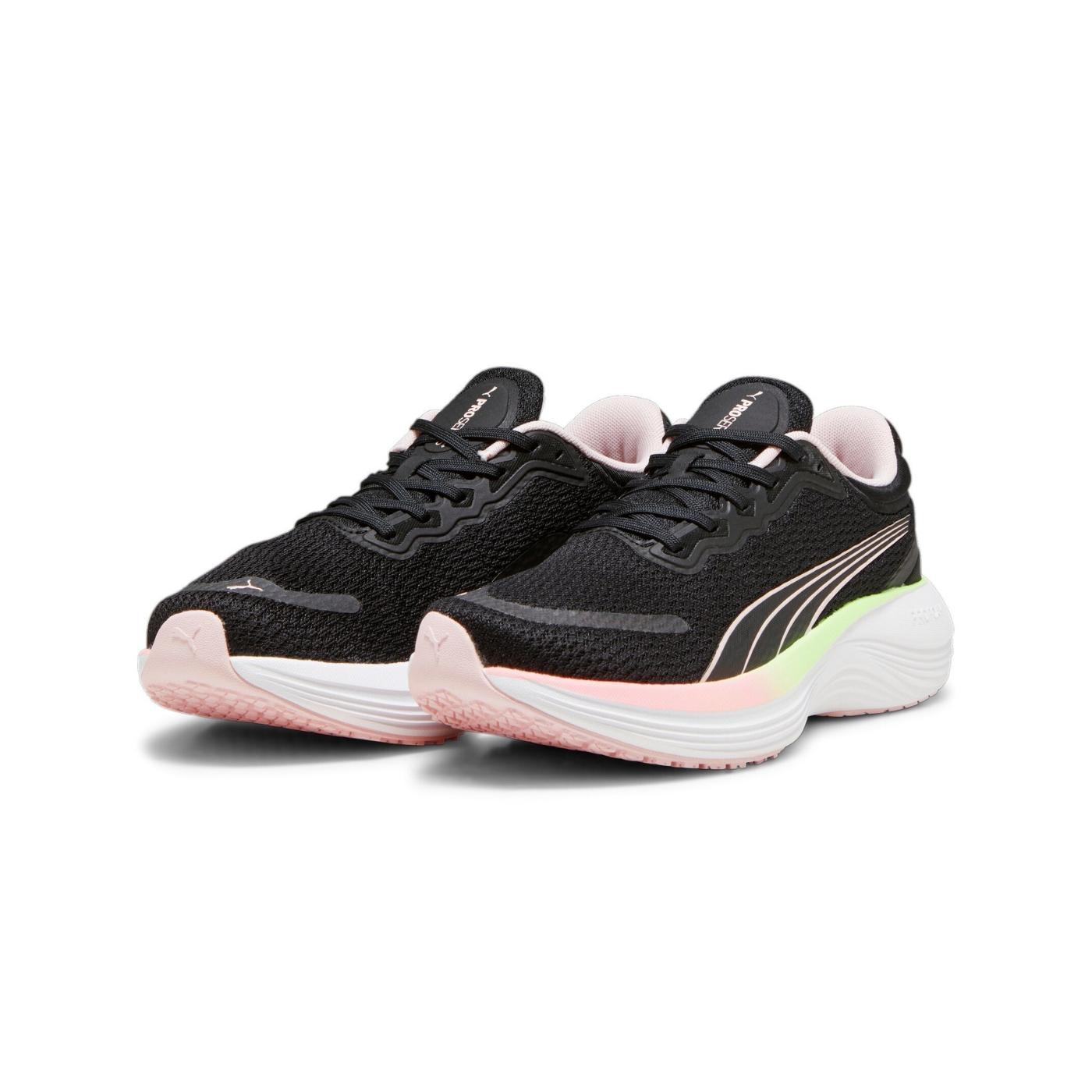 Zapatillas puma scend pro negro de mujer.