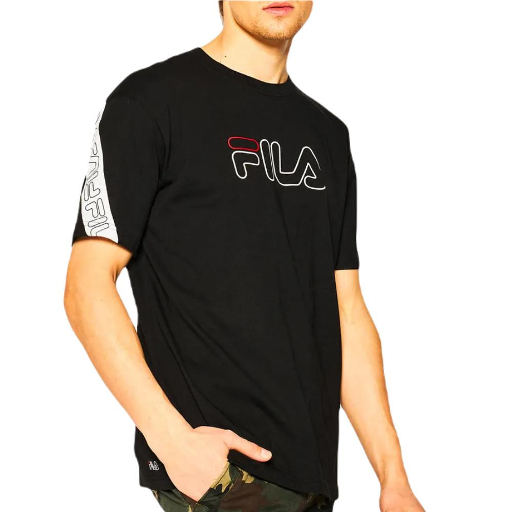 Camiseta Fila Loe Negro Hombre  683095.E09