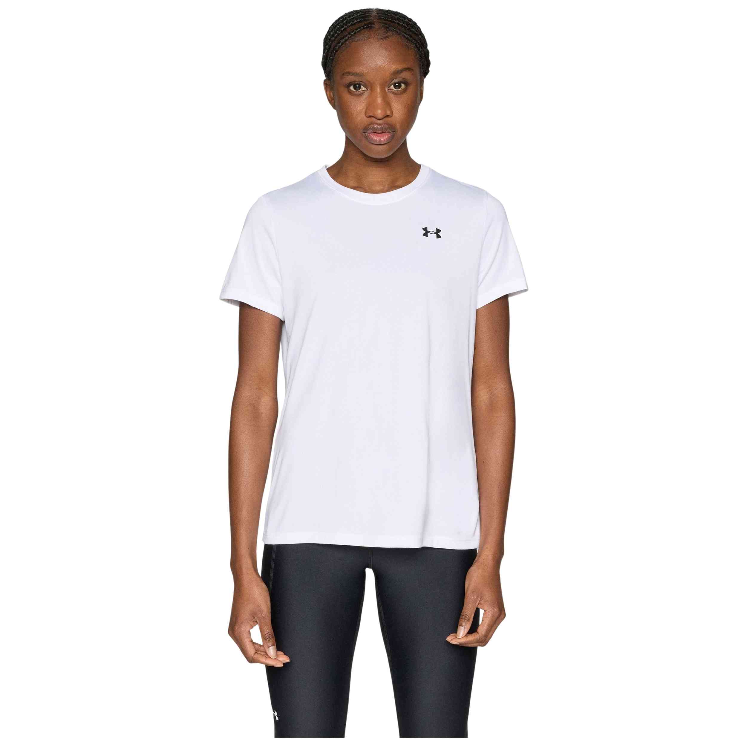 Camiseta De Manga Corta Under Armour modelo 1384231-100 para Hombre en color Blanco