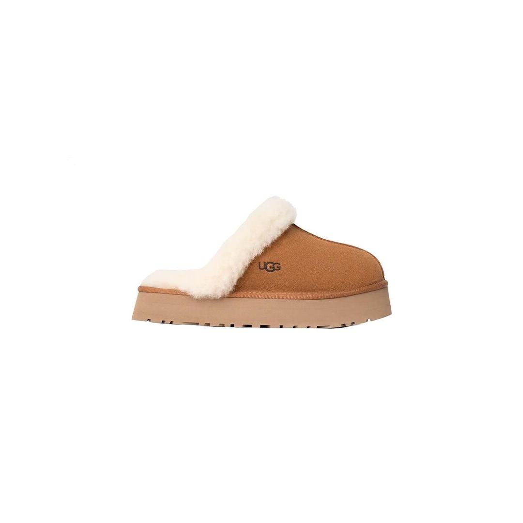 Zueco Mujer UGG Disquete Chestnut Marron