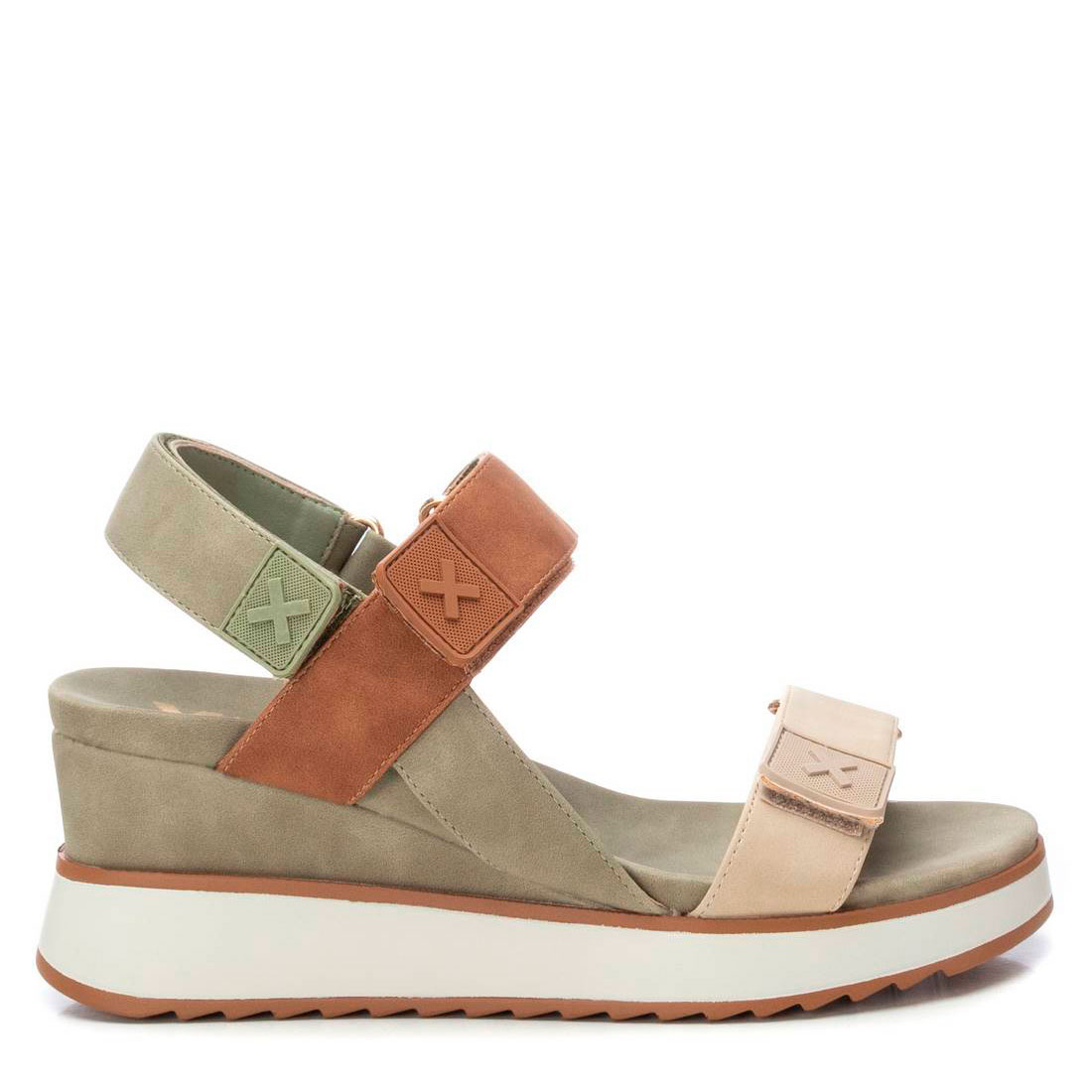 Xti Sandalias Khaki 143848-KAKI , para Mujer