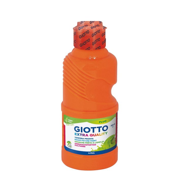 GIOTTO TEMPERA GIOTTO 250ML FLUOR NARANJA VARIOS PAPELERIA