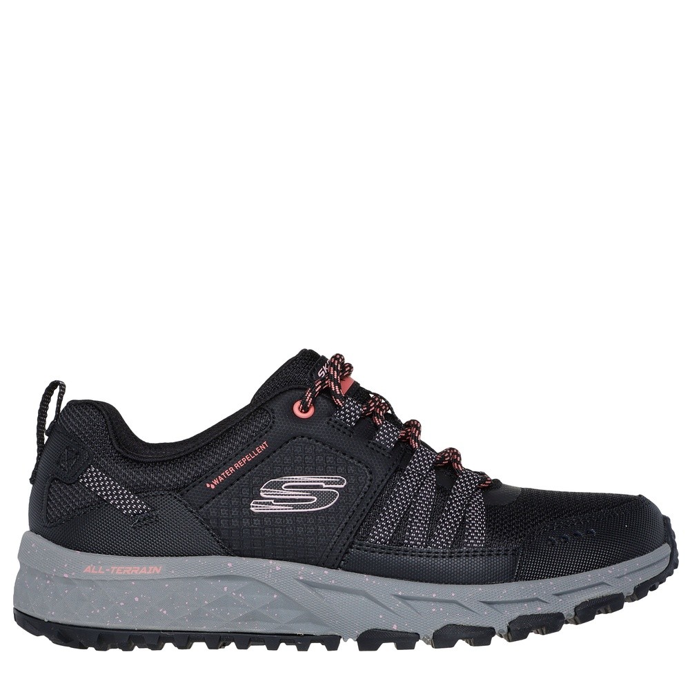 Cómoda  Zapatillas SKECHERS ESCAPE PLAN-ENDLESS PURSUIT negro: calzado cómodo para caminar, plantilla acolchada Air Coled Memory Foam, suela de goma flexible y sin rozaduras. ¡Cómpralas ahora! Altura Tacón bajo (1-3 cm) Referencia