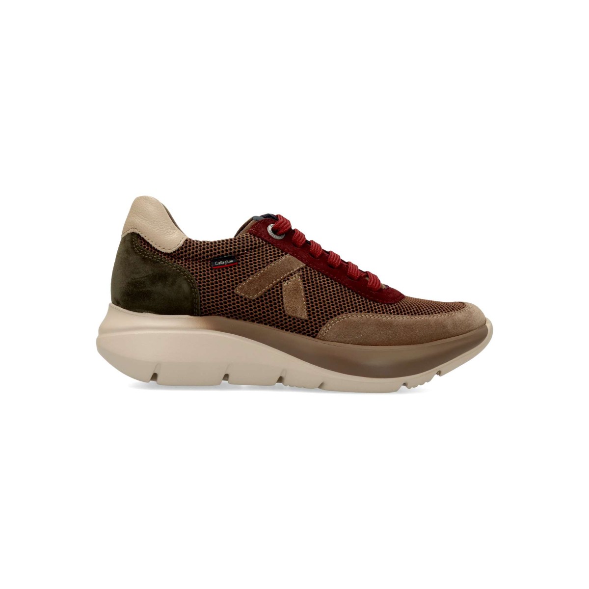 Callaghan - Zapatillas deportivas casual mujer Sneakers CALLAGHAN con tecnología Adaptaction, suela de goma y plantilla acolchada extraíble