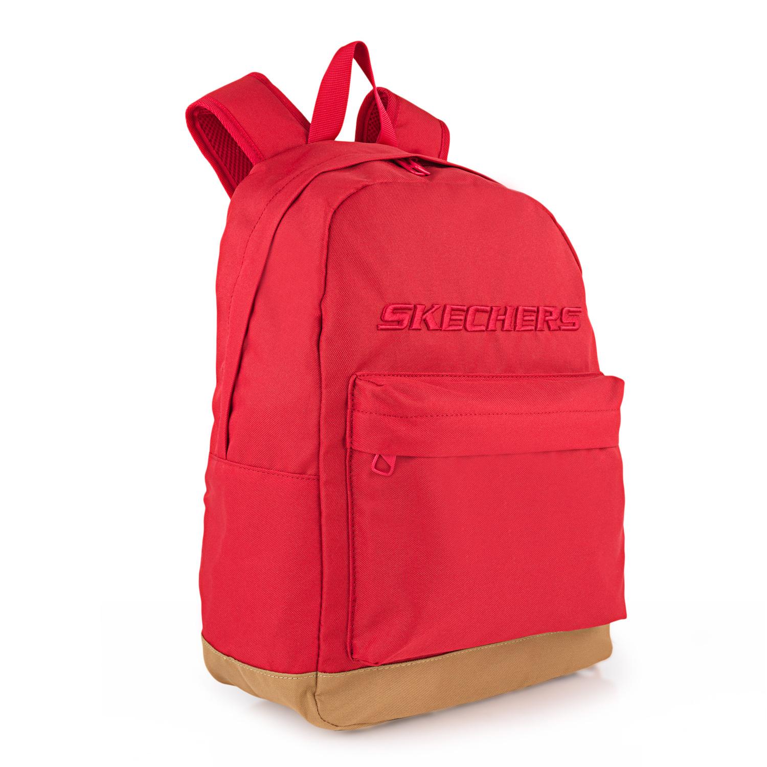 Mochila ROJA Lisa Skechers Básica 31 x 41 x 15 cm Fabricada en Nylon Licencia Oficial 100% Original