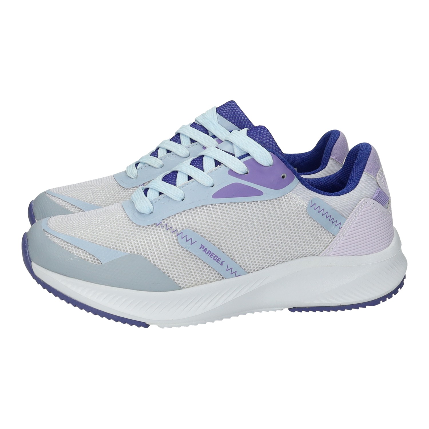 Deportivos marca PAREDES para mujer en color azul. Zapatillas deportivas para mujer en color azul marca Paredes, transpirables y con plantillas extraíbles