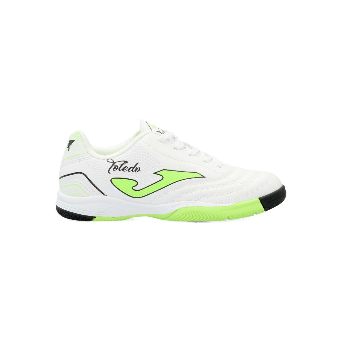 Joma - Zapatillas de fútbol sala Toledo para futsal indoor y outdoor, fabricadas con materiales sintéticos ligeros y transpirables, suela de caucho resistente