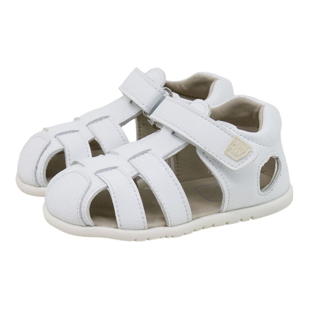 Sandalias Piruflex modelo 1009-1 en color Blanco