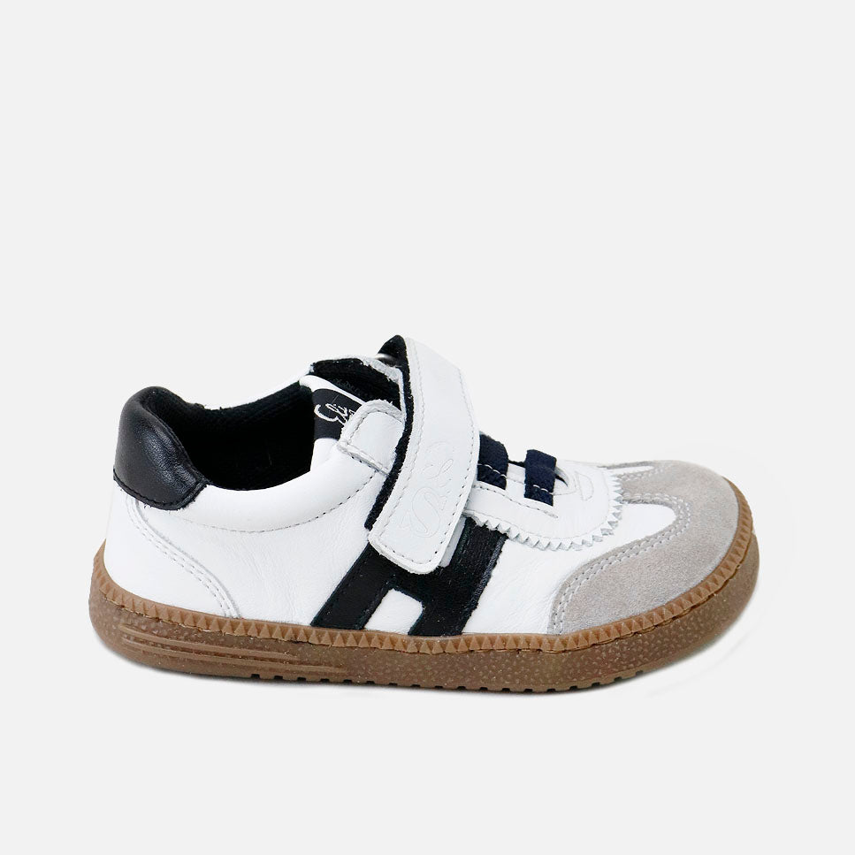 Deportivos barefoot H piel velour perline Elisoft | Eli 1957