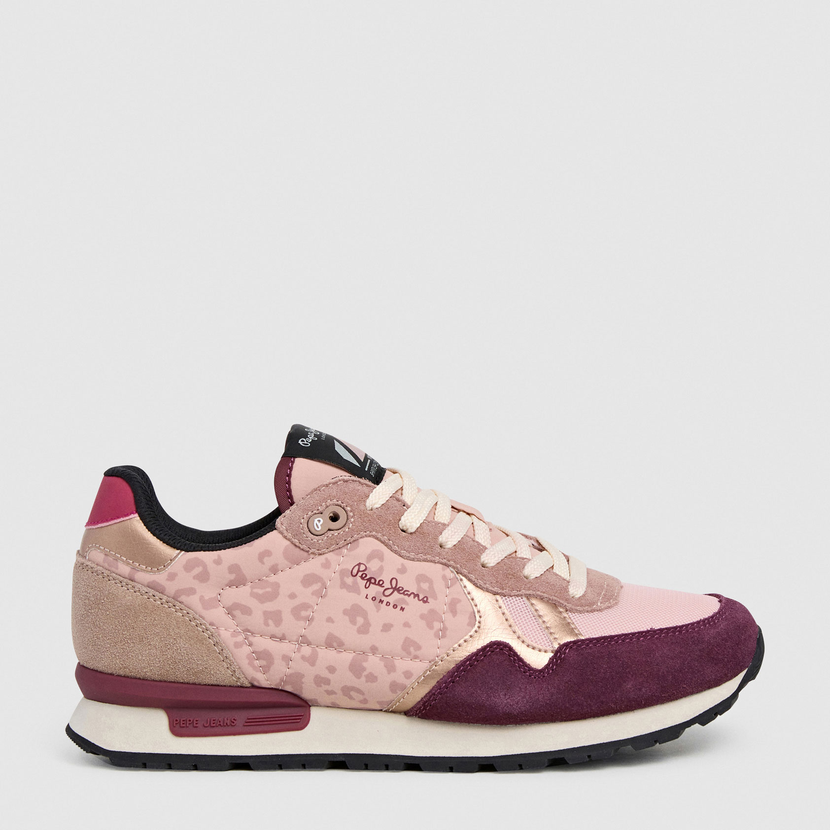 Pepe Jeans Zapatillas retro Brit Master PLS400018-420 , para Mujer