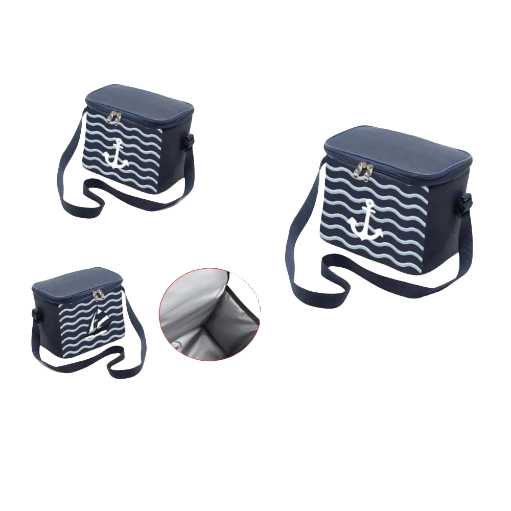 Bolsa de Enfriamiento PLUSHOME para Hombres y Mujeres - Bolso de Almuerzo Isotérmico - Nevera Portátil - Comida Térmica - Porta para Playa