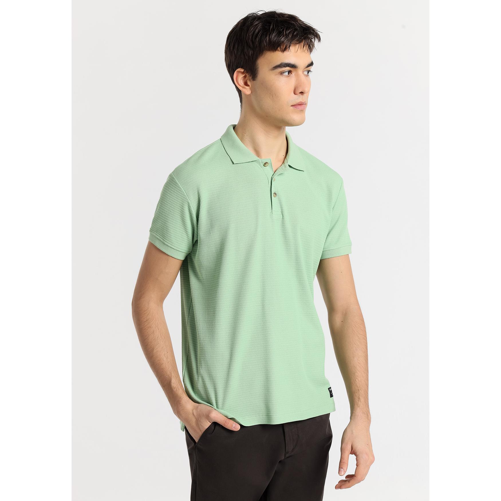 BENDORFF - Polo Jacquard Verde