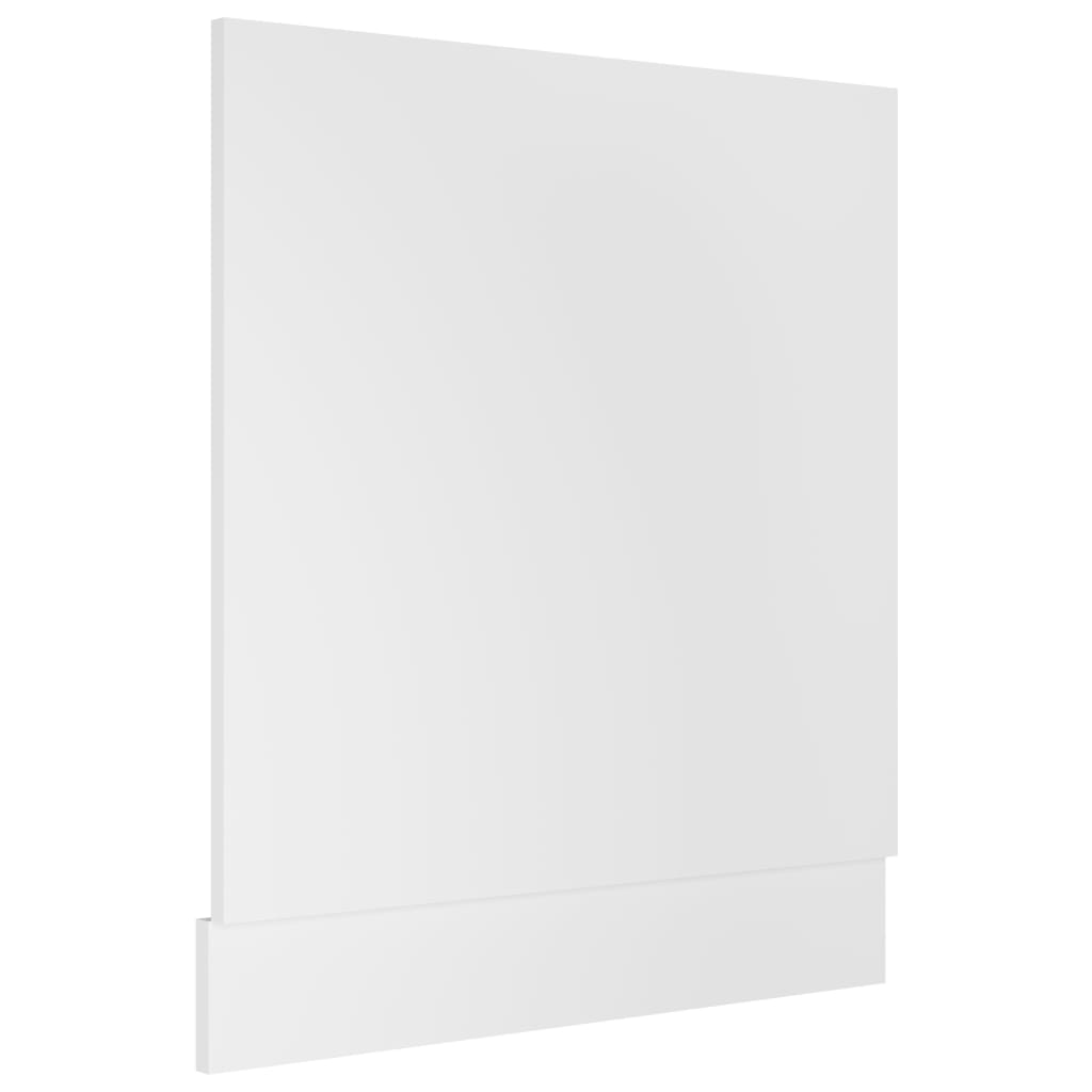 vidaXL Panel para lavavajillas "Lyon" blanco 59,5x3x67 cm de madera de ingeniería