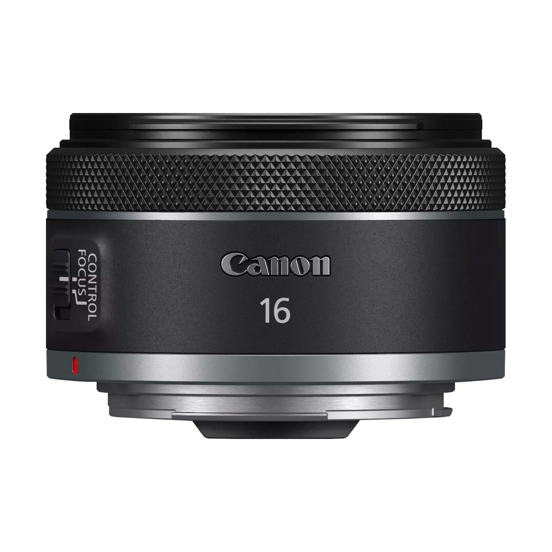 Canon - Objetivo RF 16mm f/2.8 STM ultra gran angular para cámaras EOS R Full Frame, ligero (165 g) y compacto, ideal para vlogs, viajes y astrofotografía