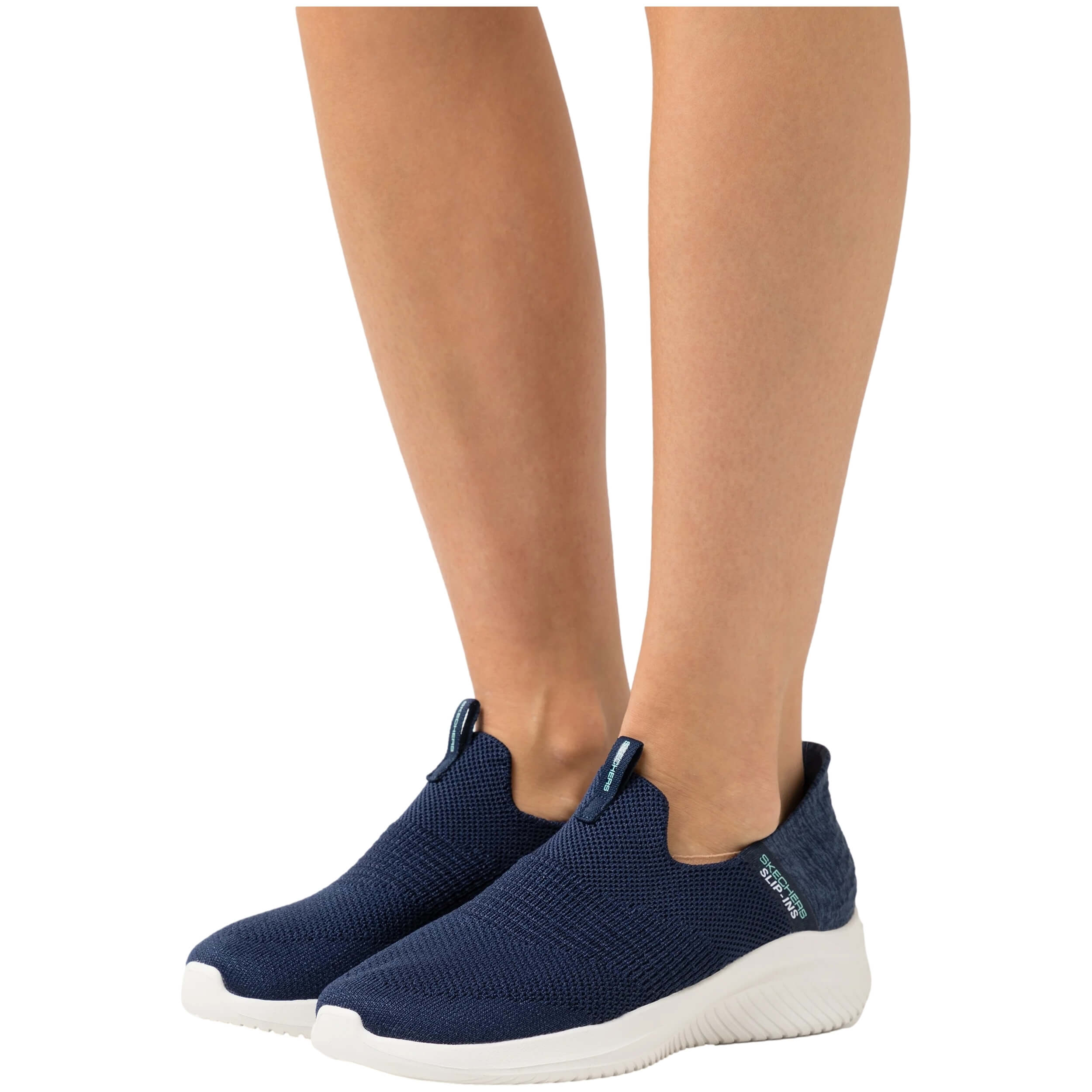 Zapatillas Skechers Ultra Flex 3.0M - Sm Slip-Ins Mujer Navy Knit