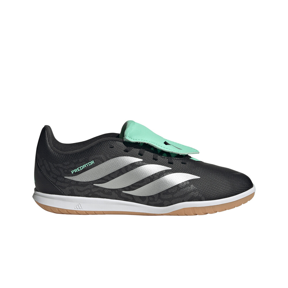 BOTAS FÚTBOL NIÑO Adidas PREDATOR LEAGUE IN JR NEVE NEGRO